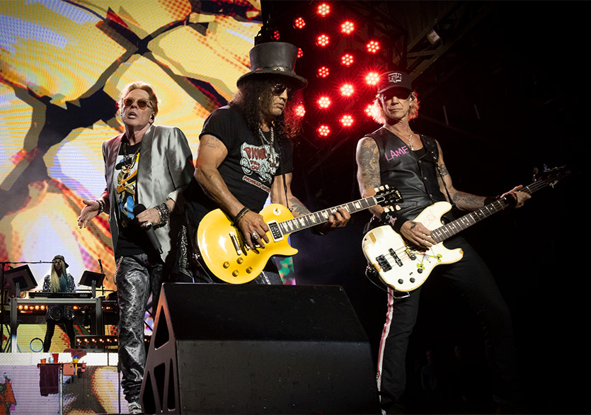 Guns N' Roses 2 Haziran 2025’te BJK Tüpraş Stadyumu’nda Sahne Alacak