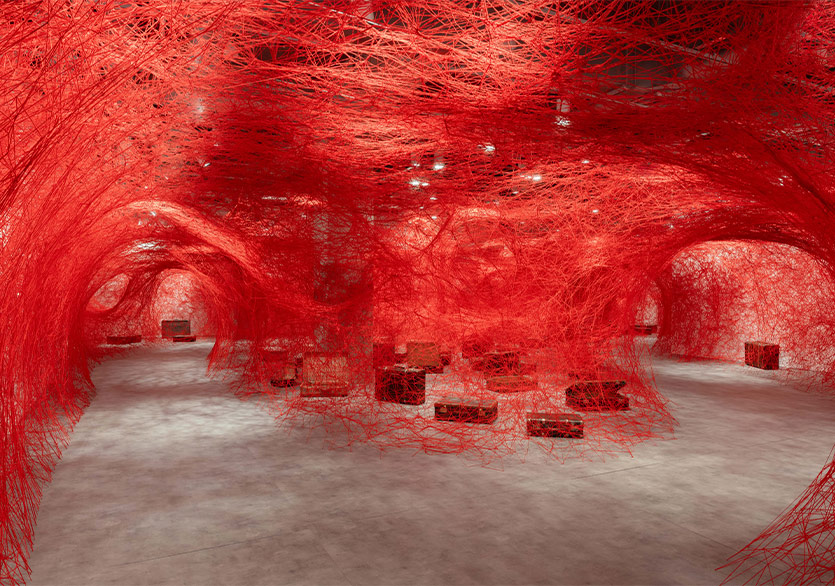 İstanbul Modern’de Chiharu Shiota Sergisi