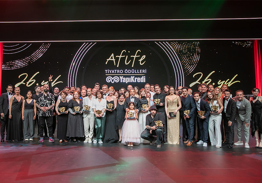 26. Yapı Kredi Afife Tiyatro Ödülleri Sahiplerini Buldu 