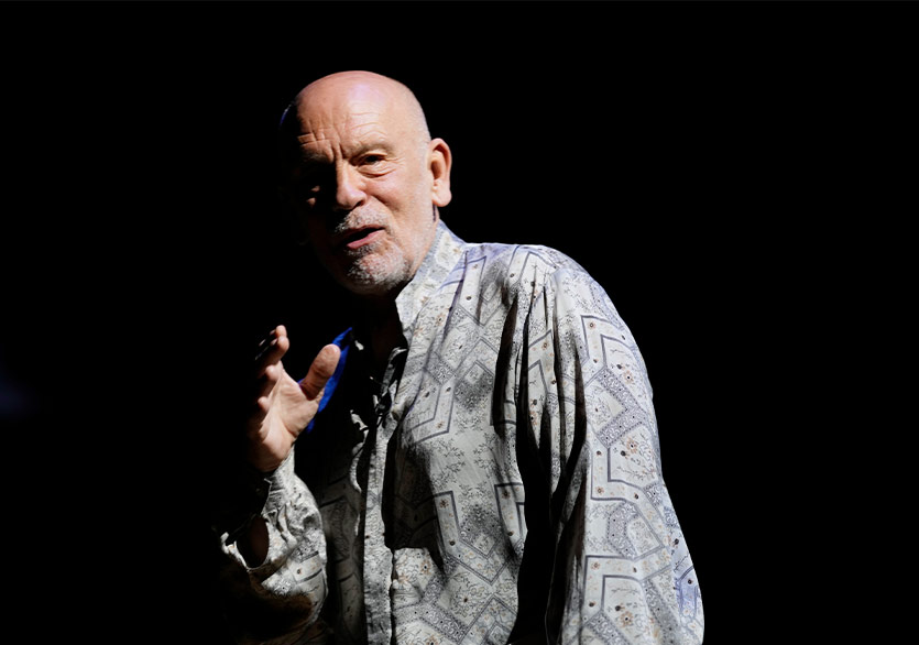 John Malkovich, “The Infernal Comedy” ile 16 ve 17 Eylül’de Zorlu PSM’de