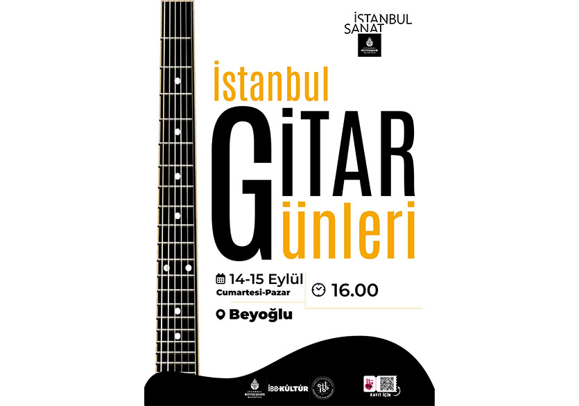 İstanbul Gitar Günleri, 14 ve 15 Eylül’de İstanbul Sanat’ta