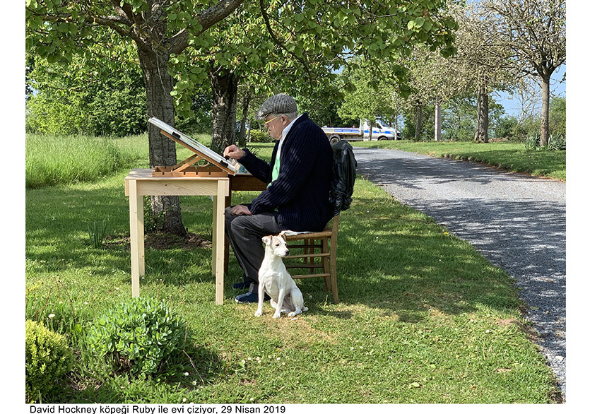 David Hockney’nin Eserleri “Baharın Gelişi, Normandiya, 2020” Sergisiyle İlk Kez Türkiye’de