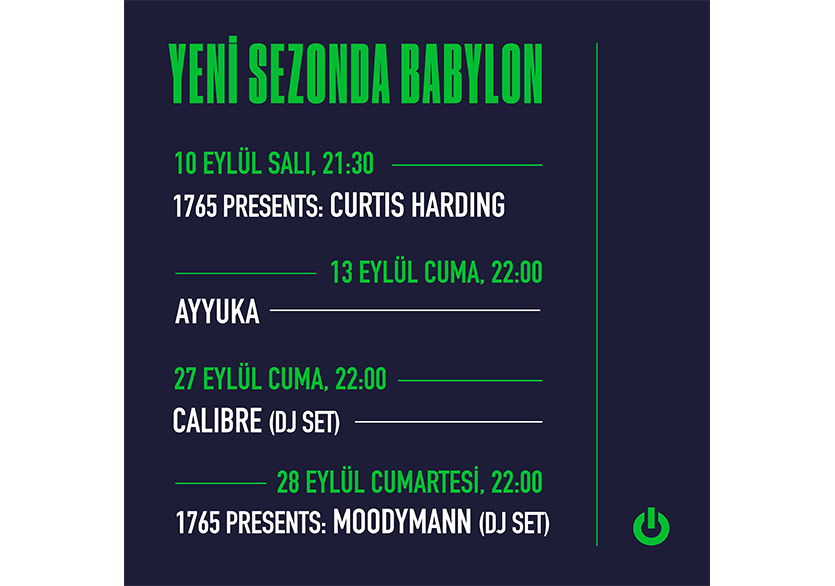 Babylon’da Yeni Sezon 10 Eylül’de Başlıyor