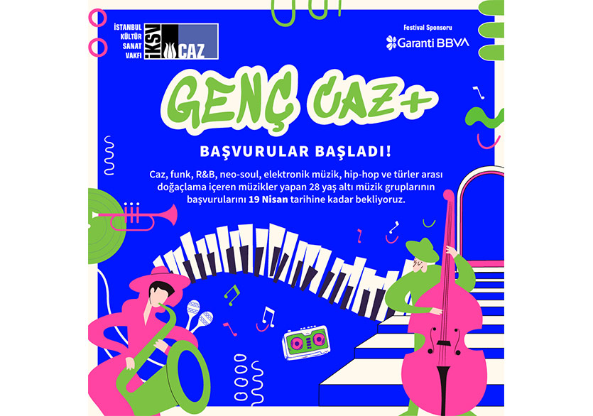 31. İstanbul Caz Festivali’nin Genç Caz+ Bölümünün Başvuruları Başladı