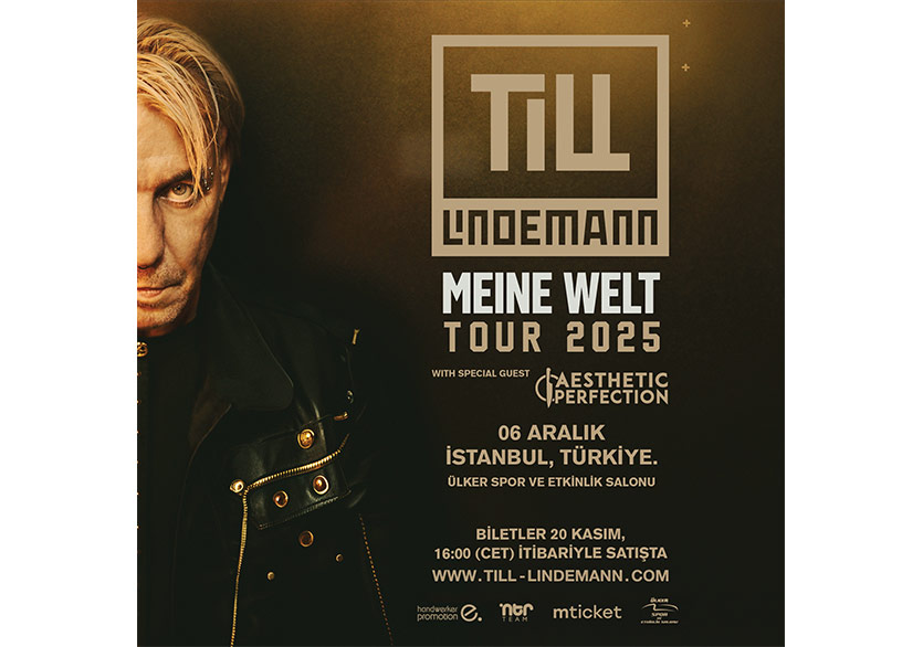 Till Lindemann 6 Aralık 2025’te İstanbul’da