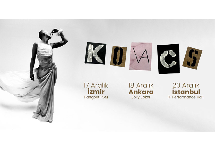 Kovacs Aralık’ta Ankara, İzmir ve İstanbul’da Konser Verecek