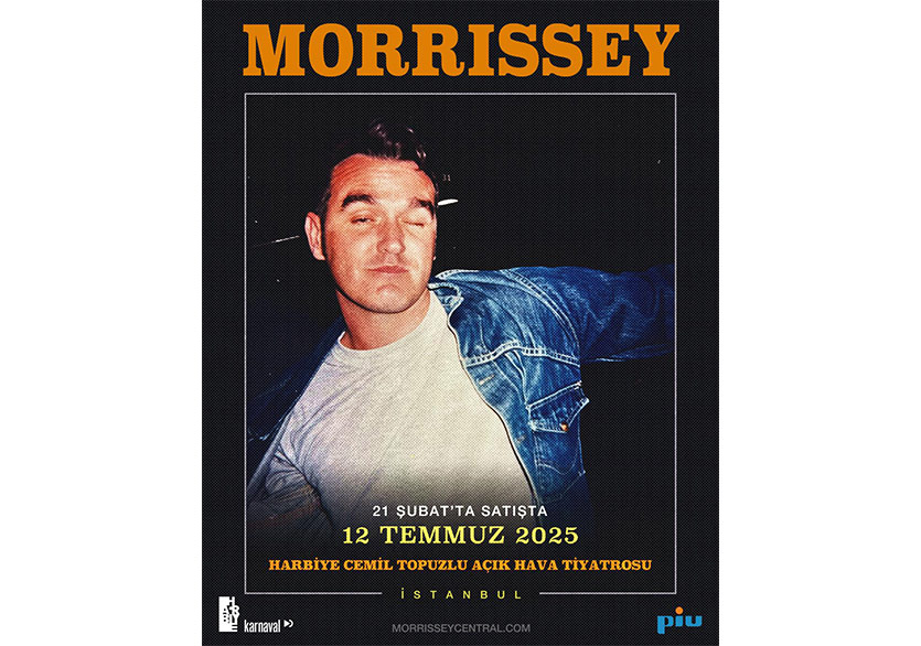 Morrissey İstanbul’da Konser Verecek