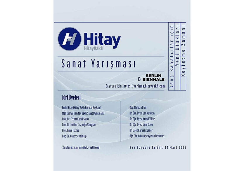 Hitay Vakfı Sanat Yarışması Başvuruları Başladı