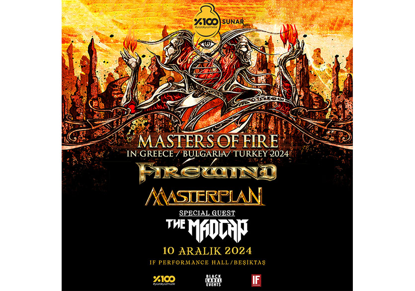 Firewind ve Masterplan İstanbul’da