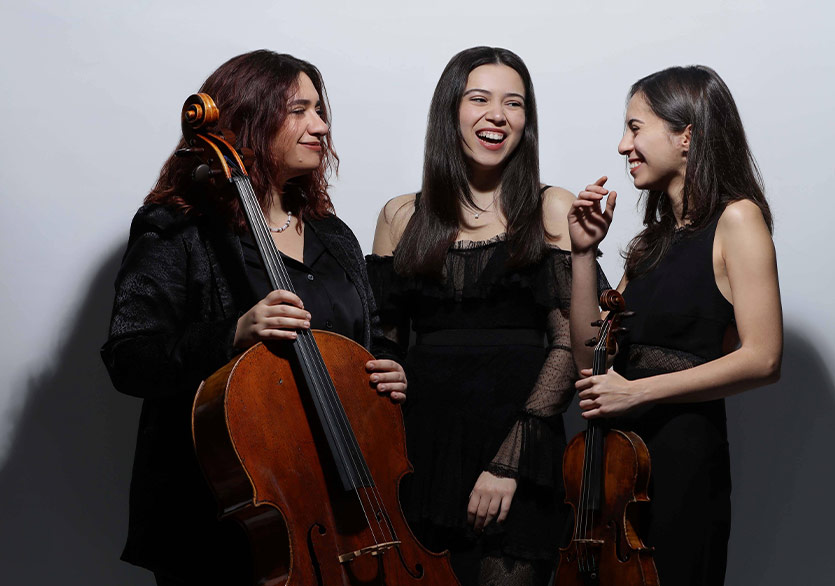 Trio Hera, 29 Ağustos’ta Cunda’da Konser Verecek