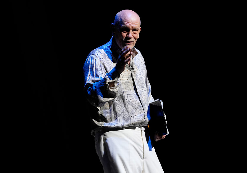 John Malkovich, “The Infernal Comedy” ile 16 ve 17 Eylül’de Zorlu PSM’de