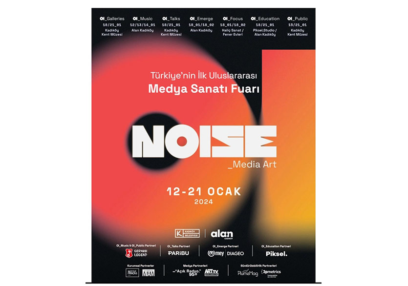 Noise_Media Art 12 Ocak’ta Başlıyor