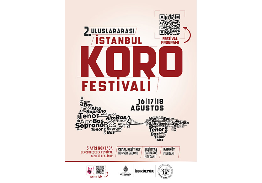 2. Uluslararası İstanbul Koro Festivali 16 Ağustos’ta Başlıyor