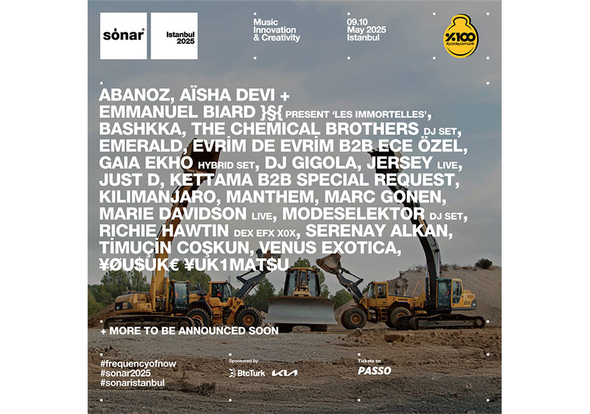 Sónar Istanbul 2025’in İlk İsimleri Belli Oldu