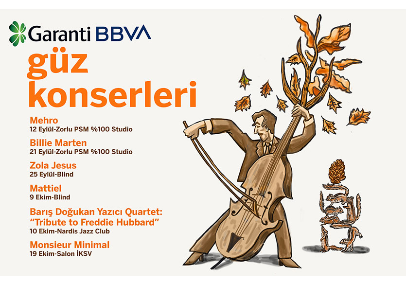 Garanti BBVA Güz Konserleri Eylül’de Başlıyor