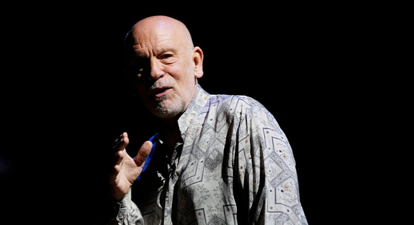 John Malkovich, “The Infernal Comedy” ile 16 ve 17 Eylül’de Zorlu PSM’de