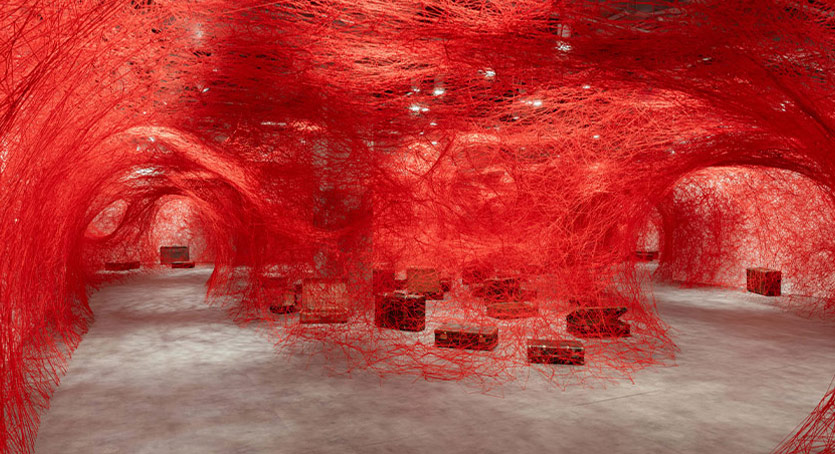 İstanbul Modern’de Chiharu Shiota Sergisi