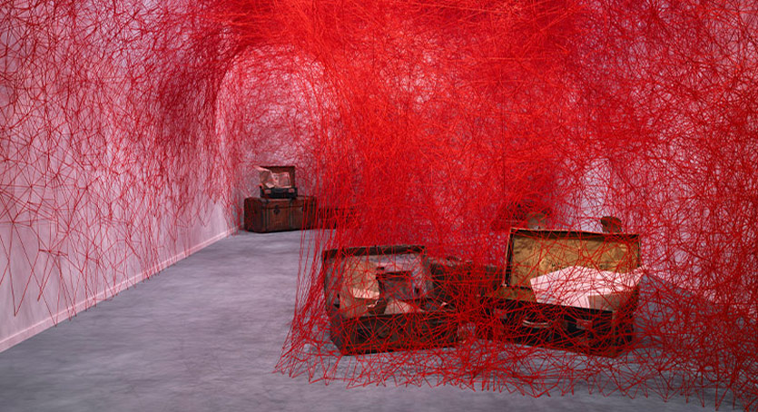 İstanbul Modern’de Chiharu Shiota Sergisi